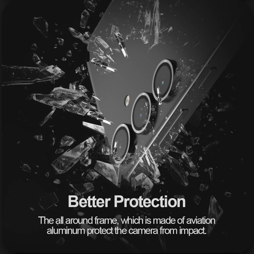 Защитное стекло NILLKIN для камеры Samsung Galaxy S24 Plus (Galaxy S24+) (серия CLRFilm)